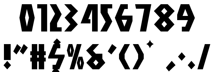 Antikythera Regular Font OTHER CHARS