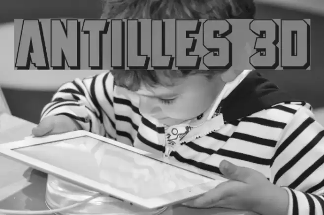 Antilles 3D Polices examples