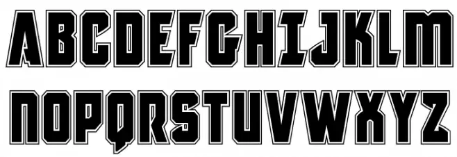 Antilles Academy Schriftart Groß