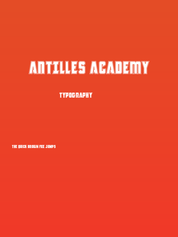 Antilles Academy Poster