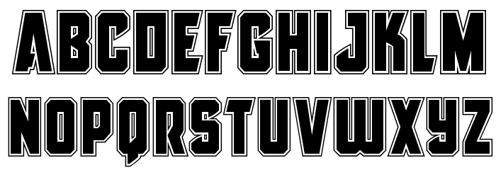 Antilles Academy Font LOWERCASE