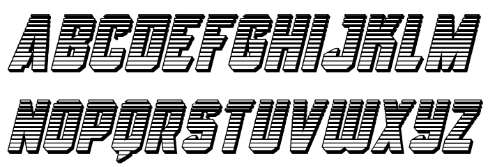Antilles Chrome Italic Font LOWERCASE