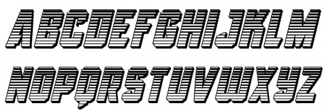 Antilles Chrome Italic फ़ॉन्ट लोअरकेस