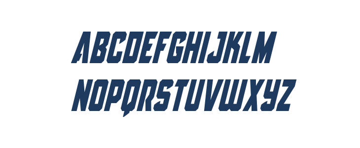 Antilles Condensed Italic Lowercase