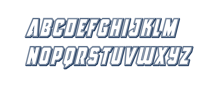 Antilles Engraved Italic Lowercase