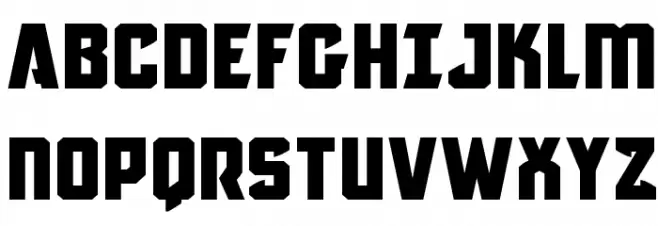 Antilles Expanded Font Litere mari