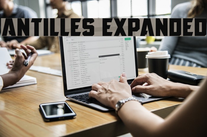 Antilles Expanded Font examples