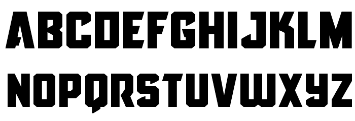 Antilles Expanded Font LOWERCASE