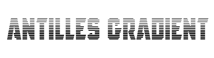 Antilles Gradient  Frei Schriftart Herunterladen