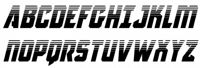 Antilles Halftone Italic Polices MAJUSCULES