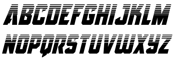 Antilles Halftone Italic Font LOWERCASE