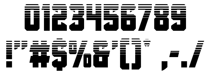 Antilles Halftone Font OTHER CHARS