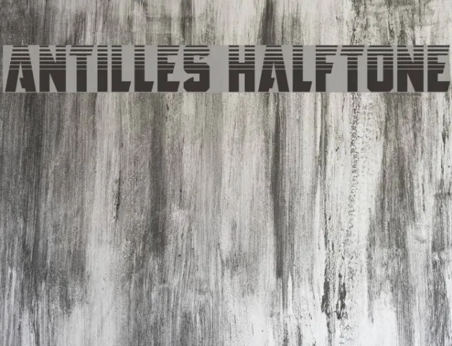 Antilles Halftone Example 1