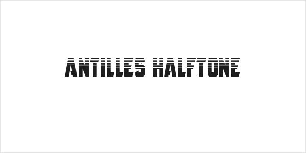 Antilles Halftone Logo