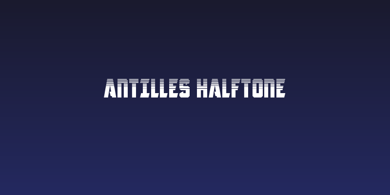 Antilles Halftone Social Header