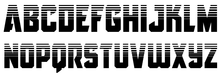 Antilles Halftone Font LOWERCASE