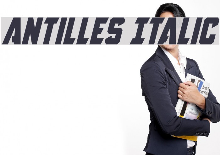 Antilles Italic Fuentes examples