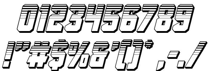 Antilles Platinum Italic Font OTHER CHARS