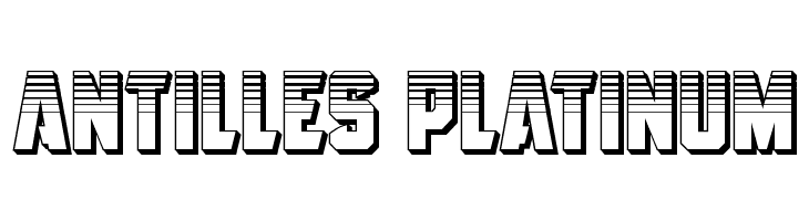 Antilles Platinum Font