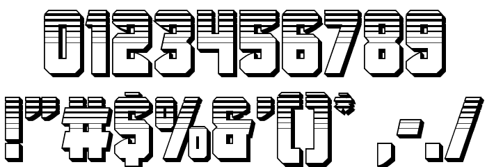 Antilles Platinum Font OTHER CHARS
