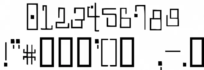 Antimony Blue Schriftart Anderer Schreiben