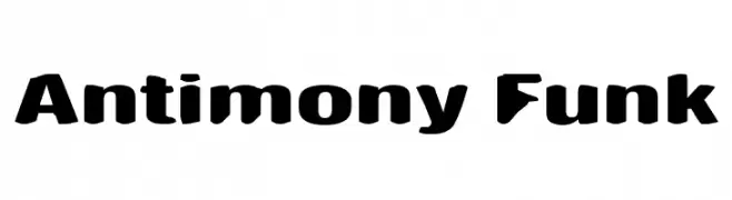 Antimony Funk  Frei Schriftart Herunterladen