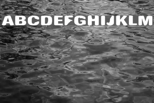 Antimony Funk Font examples