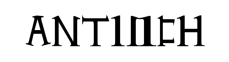 Antioch  font caratteri gratis