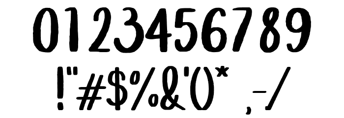 Antiokhia Demo Version Font OTHER CHARS