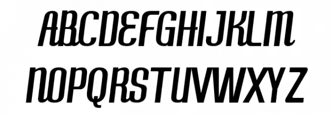 Antiophie personal use only 字体 大写