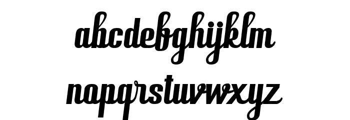 Antiophie personal use only Font LOWERCASE