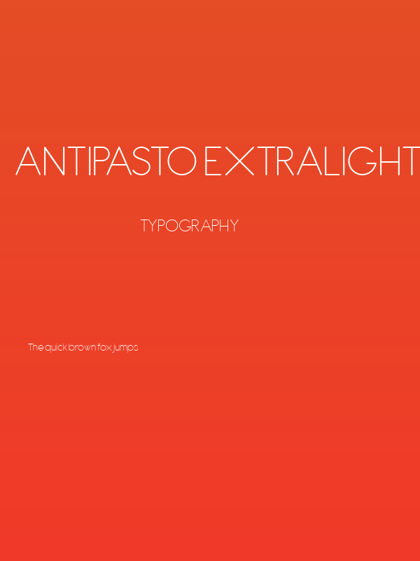 Antipasto ExtraLight Poster