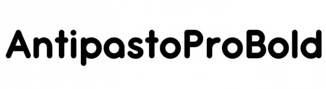 Antipasto Pro Bold  免费字体下载