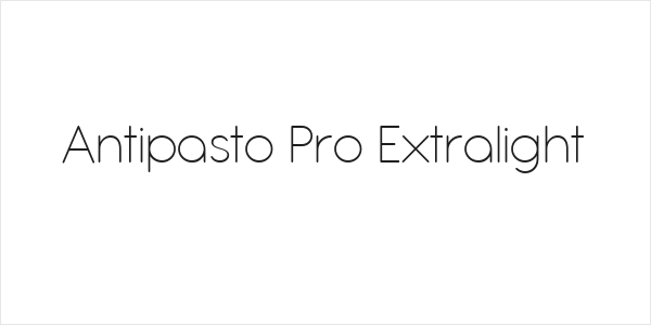 Antipasto Pro Extralight Logo