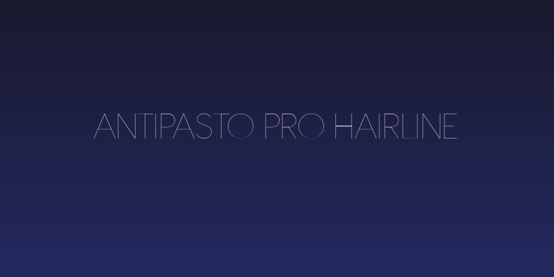 Antipasto Pro Hairline Social Header