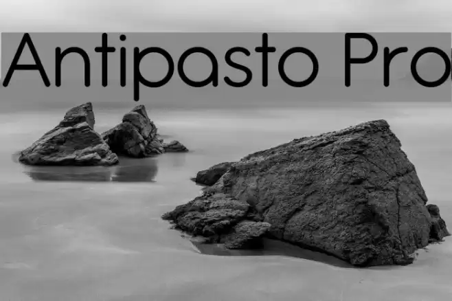 Antipasto Pro Font examples