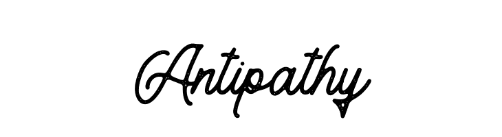 Antipathy  font caratteri gratis