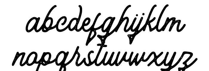 Antipathy Font LOWERCASE