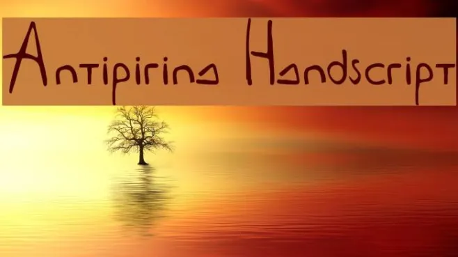 Antipirina Handscript Example 1