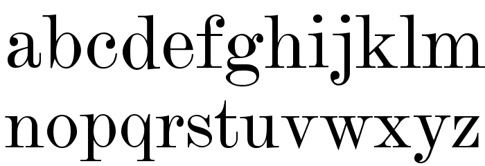 AntiquaEnglisch10 Normal Font LOWERCASE
