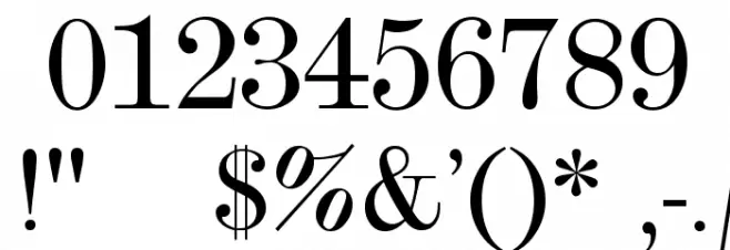 AntiquaEnglisch10 OT Normal Font OTHER CHARS