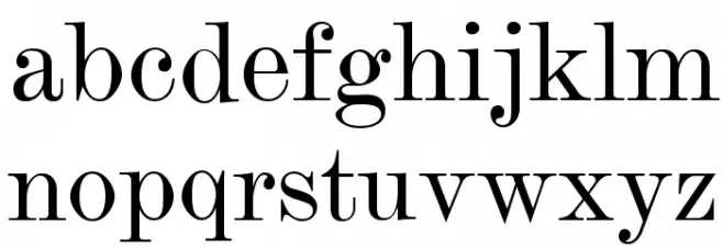 AntiquaEnglisch10 OT Normal 字体 小写