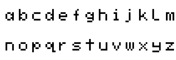 Antiquarius Font LOWERCASE