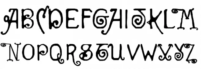 Antique Beauty Font Litere mari