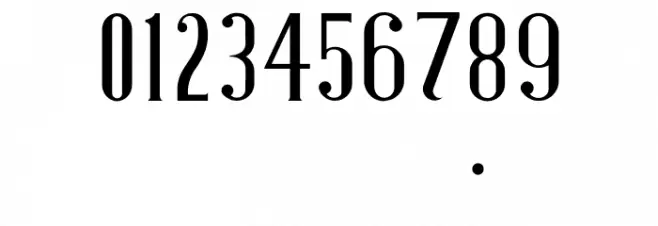 Antique Book Cover Font OTHER CHARS