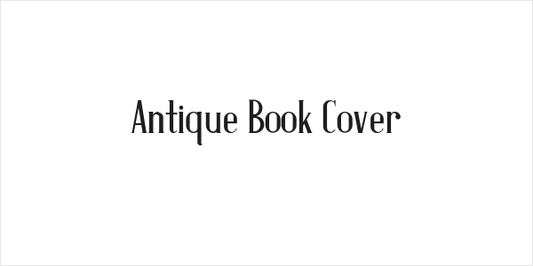 Antique Book Cover Logo