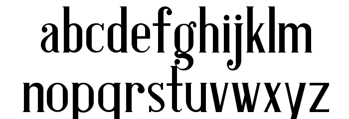 Antique Book Cover Font LOWERCASE