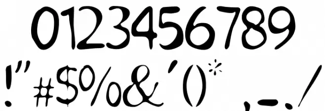 Antique Book Font OTHER CHARS