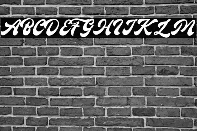 Antique Cable Font examples