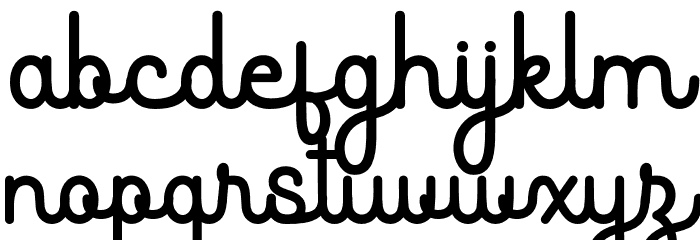 Antique Heritage Personal use Regular Font LOWERCASE